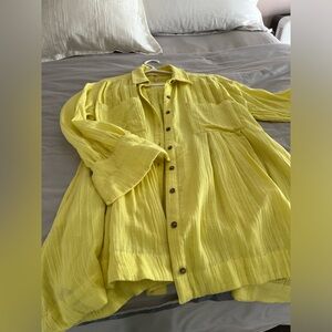 Free People flowy shirt